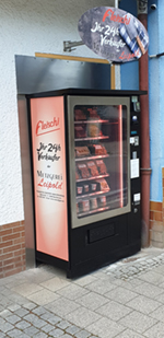 vendCom Grillfleischautomat Metzgerei Leipold